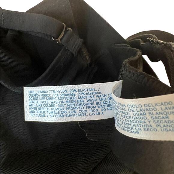 Old Navy Womens See Through Sheer Black Bra M Medium NWT - Picture 7 of 8